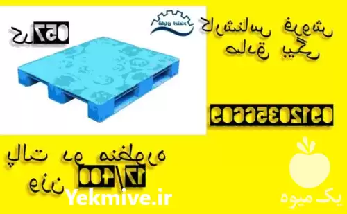 قیمت خرید پالت پلاستیکی در تاکستان در قزوین در گروه خرید و فروش پالت در یکمیوه -عکس1