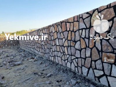 پیمانکاری سنگ لاشه شریفی اجرای محوطه در گروه سازنده در یکمیوه -عکس4