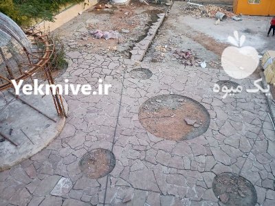 اجرای سنگ لاشه فروش سنگ لاشه در آبسرد در گروه سازنده در یکمیوه -عکس3