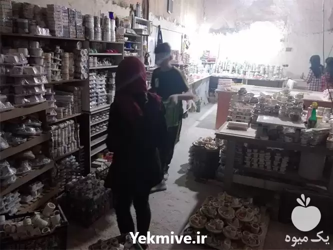 فروش گلدان و جاشمعی بتنی در شیراز در گروه خرید و فروش گلدان در یکمیوه -عکس1