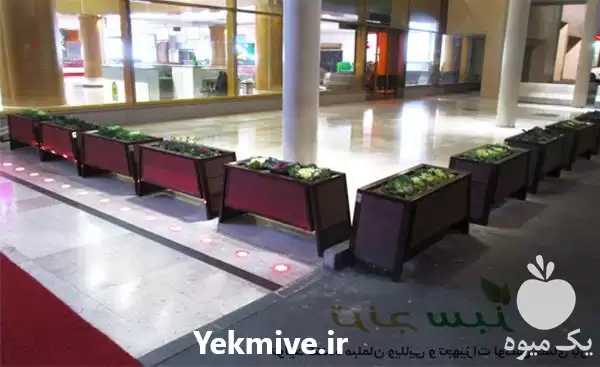 قیمت خرید گلدان چوبی و فلاورباکس در مشهد در گروه خرید و فروش گلدان در یکمیوه -عکس1