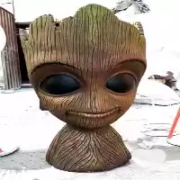 فروش گلدان های بتنی در کرج در گروه خرید و فروش گلدان در یکمیوه