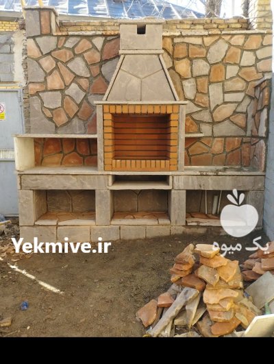 اجرای سنگ لاشه فروش سنگ لاشه در گروه سازنده در یکمیوه -عکس3