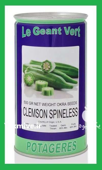 بذر بامیه کلمسون سپاین رقم استاندارد در گروه خرید و فروش بذر بامیه در یکمیوه -عکس1