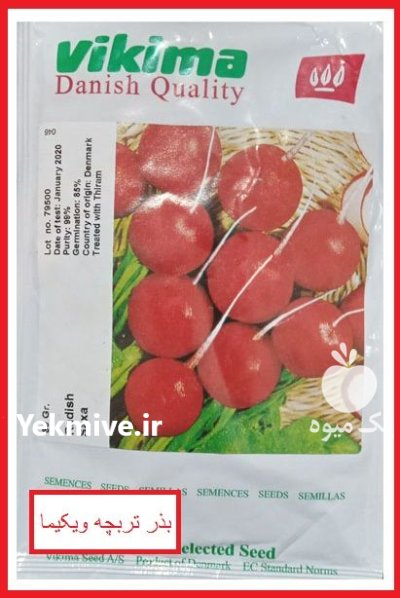 بذر تربچه ویکیما در دیزج دیز در گروه خرید و فروش بذر صیفی جات در یکمیوه -عکس1