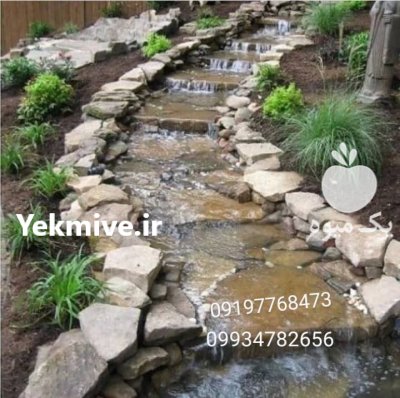 اجرای سنگ لاشه فروش سنگ لاشه در آبسرد در گروه سازنده در یکمیوه -عکس2