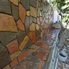 اجرای سنگ لاشه فروش سنگ لاشه در آبسرد در گروه سازنده در یکمیوه