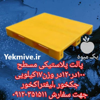 پالت پلاستیکی سطح صاف در همدان در گروه خرید و فروش پالت در یکمیوه -عکس1