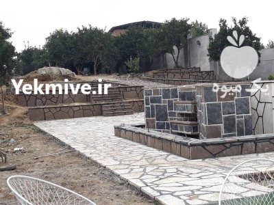 اجرای سنگ لاشه فروش سنگ لاشه در آبسرد در گروه سازنده در یکمیوه -عکس4