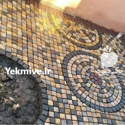 اجرای سنگ لاشه فروش سنگ لاشه در آبسرد در گروه سازنده در یکمیوه -عکس2