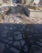 اجرای سنگ لاشه فروش سنگ لاشه در آبسرد در گروه سازنده در یکمیوه