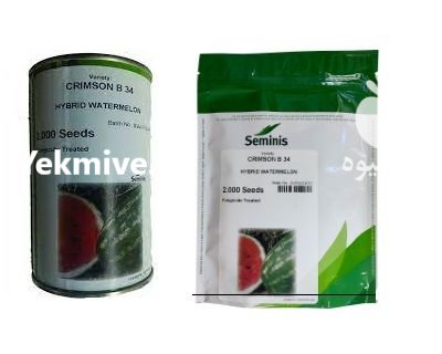 بذر هندوانه Crimson B 34 سمینیس در شهرکرد در گروه خرید و فروش بذر هندوانه در یکمیوه -عکس1