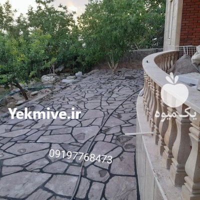 اجرای سنگ لاشه فروش سنگ لاشه در آبسرد در گروه سازنده در یکمیوه -عکس2