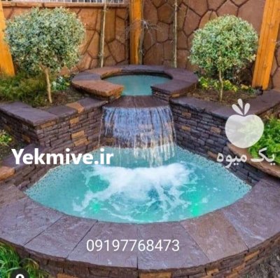 اجرای سنگ لاشه فروش سنگ لاشه در آبسرد در گروه سازنده در یکمیوه -عکس1
