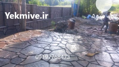 اجرای سنگ لاشه فروش سنگ لاشه در دماوند در گروه سازنده در یکمیوه -عکس3