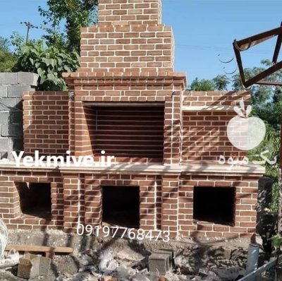 اجرای سنگ لاشه فروش سنگ لاشه در آبسرد در گروه سازنده در یکمیوه -عکس1