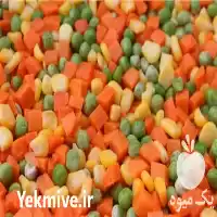 فروش مخلوط رنگی منجمدIQF در کرج در گروه خرید و فروش انواع سبزی ها در یکمیوه