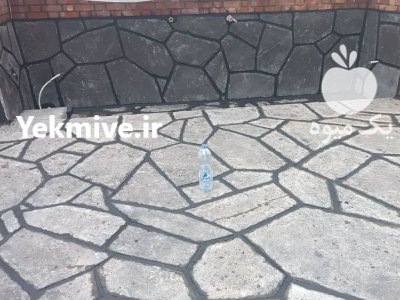 اجرای سنگ لاشه در تهران در گروه سازنده در یکمیوه -عکس1