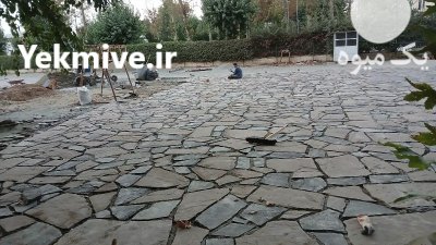 اجرای محوطه سازی شریفی در تهران در گروه سازنده در یکمیوه -عکس1