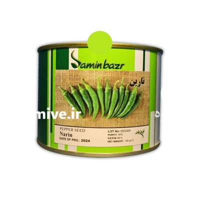 بذر فلفل قلمی نارین ثمین در سمنان در گروه خرید و فروش بذر فلفل در یکمیوه -عکس1