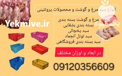 قیمت خرید سبد کشتارگاهی سبد مرغ در قزوین در گروه خرید و فروش انواع سبد در یکمیوه -عکس1