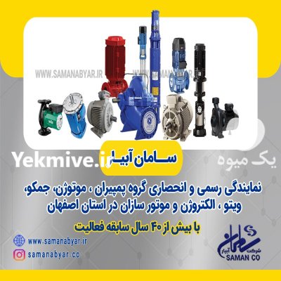 عرضه کننده انواع پمپ الکتروموتو در اصفهان در گروه خرید و فروش موتور کشاورزی در یکمیوه -عکس4