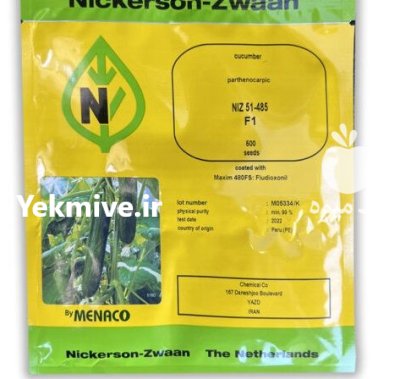 بذر خیار 485 نیکرسون در سیف آباد در گروه خرید و فروش بذر خیار در یکمیوه -عکس1