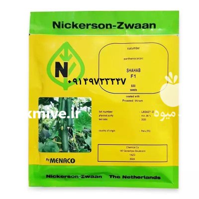 بذر خیار شهاب F 1 در شیراز در گروه خرید و فروش بذر خیار در یکمیوه -عکس1