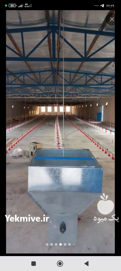 پنجره ایلنت و شاتر مرغداری در باغ ملک در گروه تجهیزات مرغداری در یکمیوه -عکس1