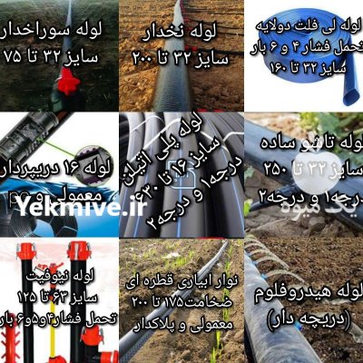 اتصالات پیچی پلی اتیلن در جیرفت در گروه خرید و فروش اتصالات و تجهیزات آبیاری در یکمیوه -عکس1