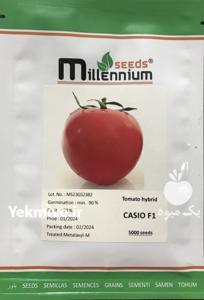 خرید بذر گوجه فرنگی کاسیو انتخاب در هشتبندی در گروه خرید و فروش بذر گوجه در یکمیوه -عکس1
