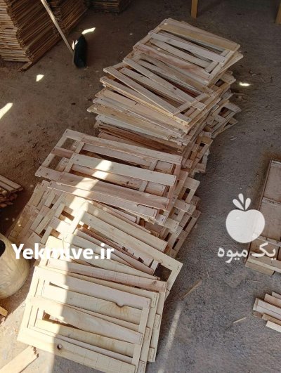 جعبه چوبی درب صندوق چوبی سبد در تهران در گروه خرید و فروش بسته بندی چوبی در یکمیوه -عکس3
