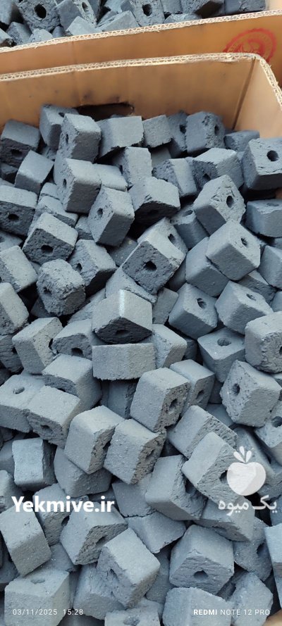 ذغال فشرده چینی مخصوص قلیان در قرچک در گروه خرید و فروش زغال در یکمیوه -عکس2