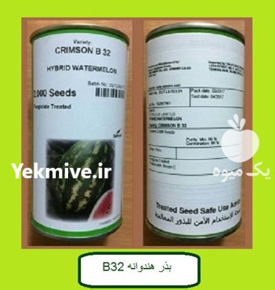بذر هندوانه b 32 در تایباد در گروه خرید و فروش بذر هندوانه در یکمیوه -عکس1