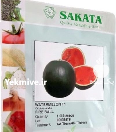 بذر هندوانه شوگر بیبی فایربال در جونقان در گروه خرید و فروش بذر هندوانه در یکمیوه -عکس1