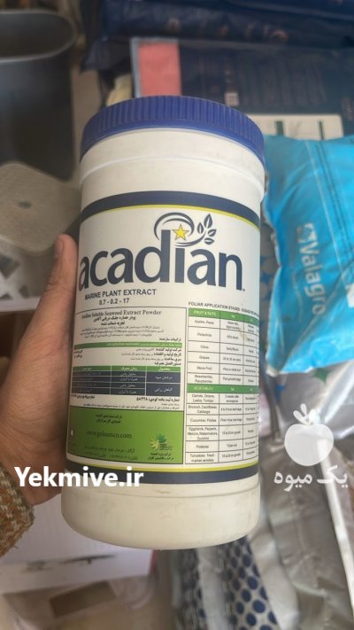 کود جلبک دریایی آکادین در آستانه اشرفیه در گروه خرید و فروش انواع کود کشاورزی در یکمیوه -عکس1