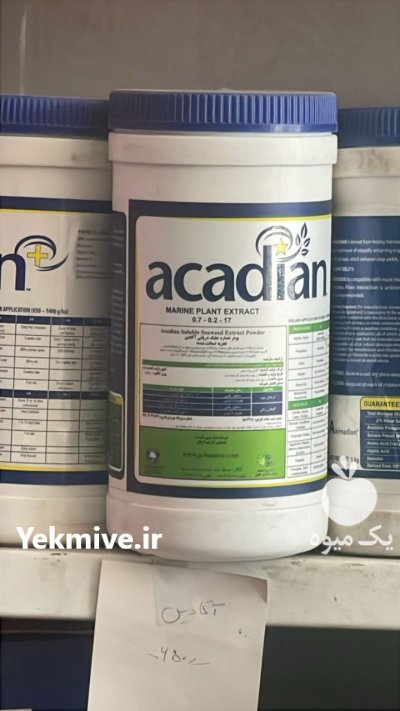 کود جلبک دریایی آکادین در دیباج در گروه خرید و فروش انواع کود کشاورزی در یکمیوه -عکس1