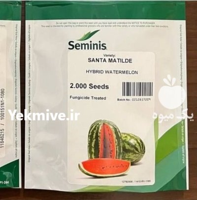 بذر هندوانه سانتا ماتیلده در پردیس در گروه خرید و فروش بذر هندوانه در یکمیوه -عکس1