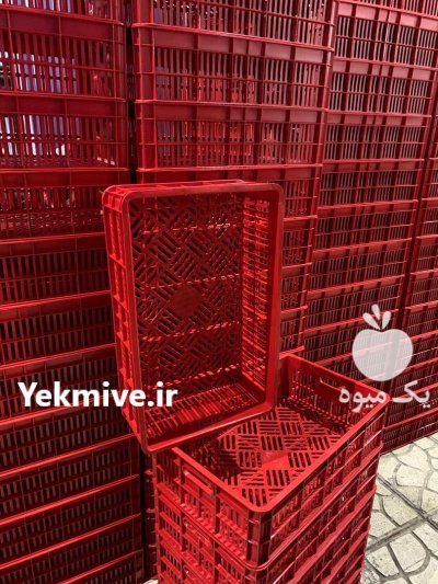 سبد خرمایی لبنیاتی سبک با ظرفیت در تهران در گروه خرید و فروش انواع سبد در یکمیوه -عکس1