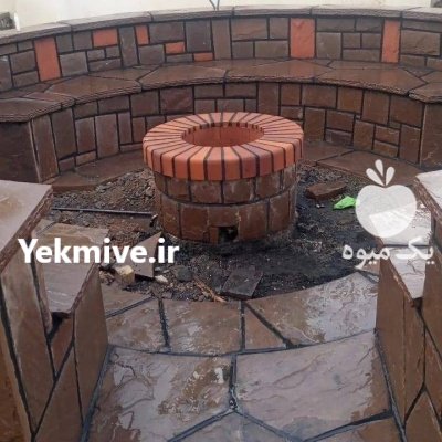 اجرای سنگ لاشه در مرزن آباد در گروه سازنده در یکمیوه -عکس4