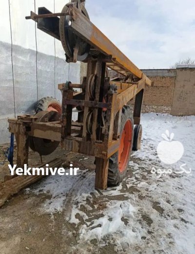 حفاری چاه آب فروش دستگاه حفاری در باغ بهادران در گروه حفر چاه در یکمیوه -عکس4