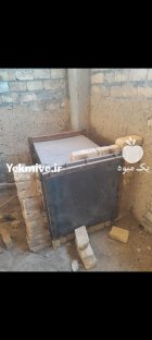 کوره زغال 350 کیلویی با تجهیزات در اصفهان در گروه خرید و فروش زغال در یکمیوه