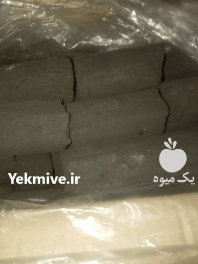 یک تن و نیم ذغال فشرده خاکه در شهرضا در گروه خرید و فروش زغال در یکمیوه -عکس1