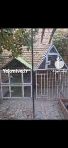 قفس آهنی همه چیز در قهجاورستان در گروه تجهیزات مرغداری در یکمیوه