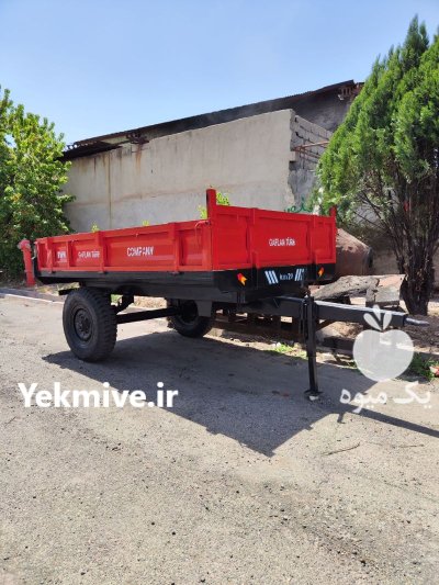 تریلی دوچرخ و چهار چرخ تراکتور در میانه در گروه خرید و فروش تریلی در یکمیوه -عکس2