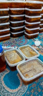 عسل مومدار و بدون موم در یزد در گروه عسل شیره و فرآورده ی مربا در یکمیوه