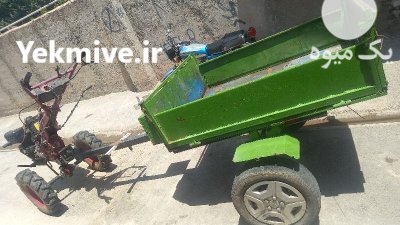یک دستگاه تیلر با گاریش در اشتهارد در گروه خرید و فروش انواع تیلر در یکمیوه -عکس3