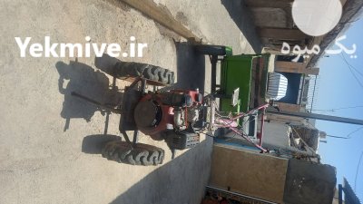 یک دستگاه تیلر با گاریش در اشتهارد در گروه خرید و فروش انواع تیلر در یکمیوه -عکس4