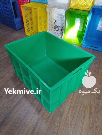 سبد صنعتی با قابلیت نصب چرخ در پاکدشت در گروه خرید و فروش انواع سبد در یکمیوه -عکس3