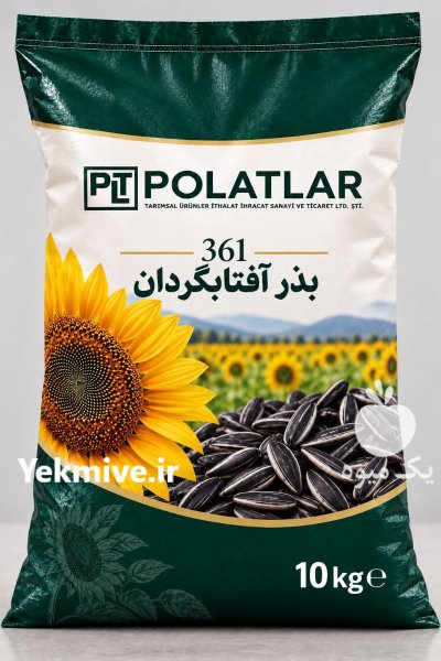 بذر آفتابگردان هیبرید 361 polatlar ترکیه در تبریز در گروه خرید و فروش انواع تخمه در یکمیوه -عکس1